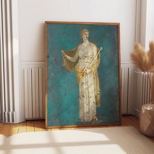 Goddess Medea Poster - Ancient Roman Art Print - Vintage Classical Wall Art
